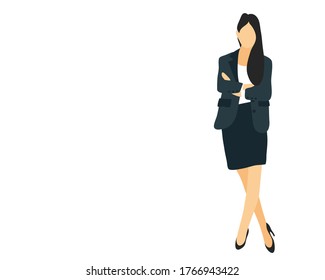 Businesswoman. young women dressed in elegant office clothes. Economy, finance, stylist, office worker.