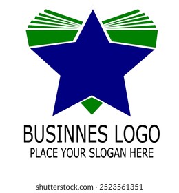 Business Logo Vektor Platzieren Sie Ihren Slogan hier