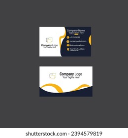 businness card design with mockup