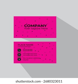 Plantilla de diseño de tarjeta de visita aquí