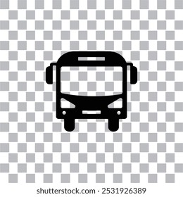 Icono de viaje de autobús, icono de vacaciones