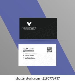 Bussines Card Template. Clean Concept.