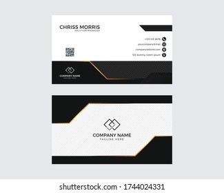 Bussines Card, Vector, Background, Minimalist, Simple, Elegant, Black