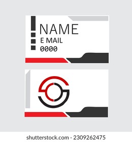 BUSSINES CARDS SIMPLE DESSING AND CREAVITE 