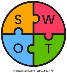 Bussines Development, SWOT Analysis Icon