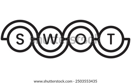 Bussines Development, SWOT Analysis Icon