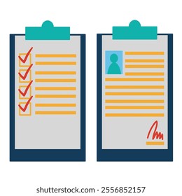 Bussines Finance Illustration, Chart and Data Summary for Economic Bussines 