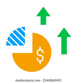 Bussines Profit Icon, growth Income