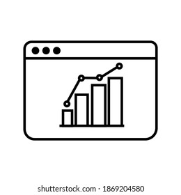 bussines vector icon. Illustration isolated for graphic and web design.