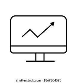 bussines vector icon. Illustration isolated for graphic and web design.
