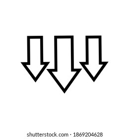 Geschäftszeichen, Vektorsymbol. Illustration einzeln für Grafik- und Webdesign.