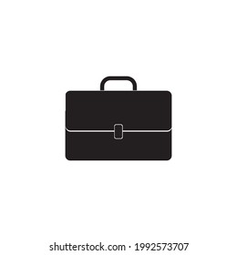 Bussiness briefcase icon. Vector illustration 