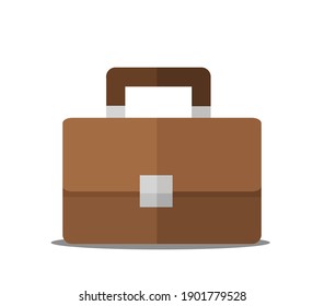 Bussiness briefcase. Vector illustration design