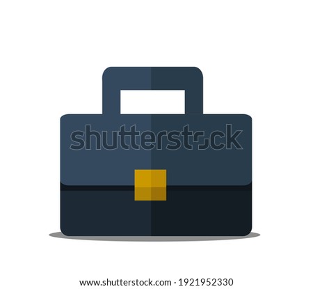 Bussiness briefcase. Vector illustration design