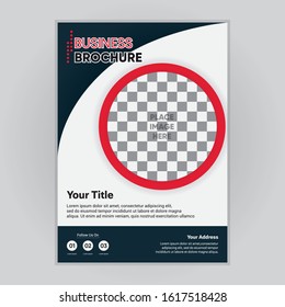 bussiness brochure design cover template