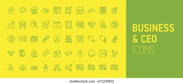 Bussiness & Ceo icons