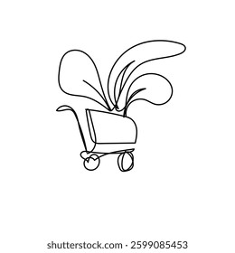 Bussiness doodle elements hand drawn vector illustration | Crayon outline drawing style. Hand drawn trendy Vector illustration.	
