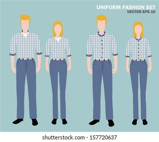 Bussiness Fashion uniform set 