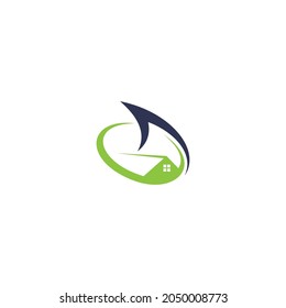 bussiness home logo simple clean and elegance