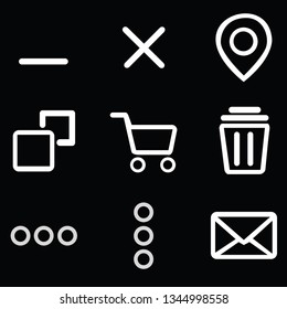 bussiness icon set