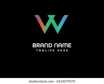 Bussiness modern letter logo design 