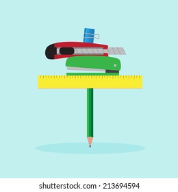 Bussiness office balance