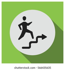 Bussiness success vector icon