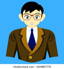 Diseños vectoriales y símbolos de empresarios a los que a menudo se llama hombres de negocios