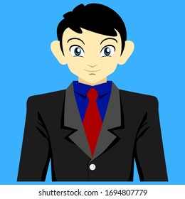 Diseños vectoriales y símbolos de empresarios a los que a menudo se llama hombres de negocios