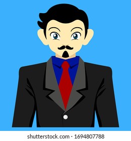Diseños vectoriales y símbolos de empresarios a los que a menudo se llama hombres de negocios