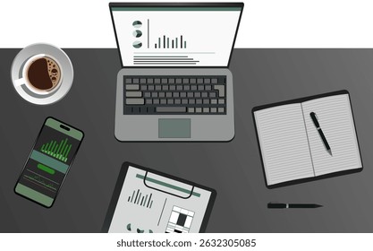 Bussnies background gadget and office tools 