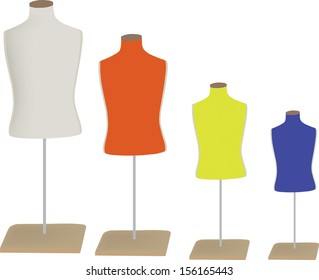 bust hangers