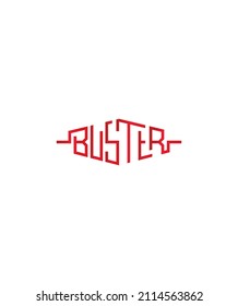 Buster Creative moderne Vektorlogo-Vorlage 