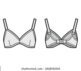 bralette with back clasp