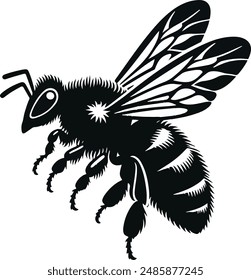 Las abejas melíferas agitadas zumban incansablemente, polinizando flores y produciendo miel dorada. Su papel esencial en los ecosistemas pone de relieve su increíble eficiencia y las dulces recompensas de su arduo trabajo. 