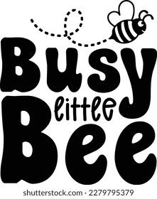 busy little bee, Bee svg