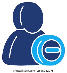 Ocupado Status 3d ícone vetor estilo para comunicação interface do usuário Dualtone estilo.