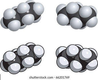 Butane Molecule