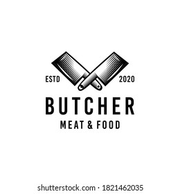 Butcher Beef Logo Design Vector Stock Vector (Royalty Free) 1821462035 ...