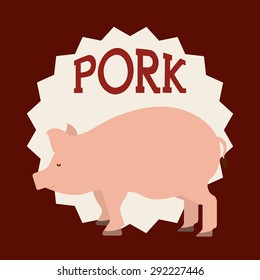 butcher concept design, vector illustration eps10 graphic 