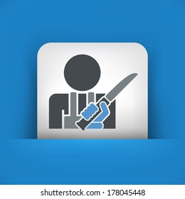 Butcher icon