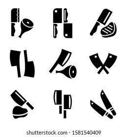 butcher icon isolated sign symbol vector illustration - Collection of high quality black style vector icons
