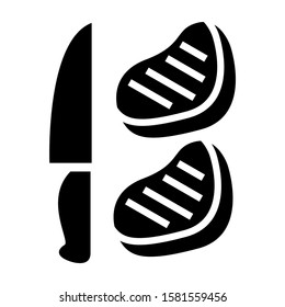 butcher icon isolated sign symbol vector illustration - high quality black style vector icons
