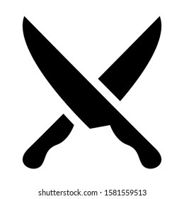 butcher icon isolated sign symbol vector illustration - high quality black style vector icons
