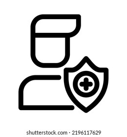 butcher icon or logo isolated sign symbol vector illustration - high quality black style vector icons
