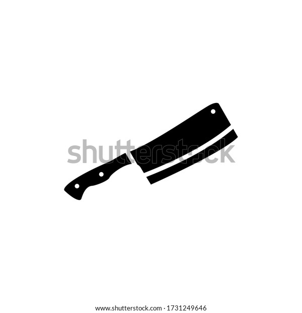 Butcher Icon Outline Style Your Design Stock Vector (Royalty Free ...