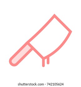 BUTCHER KNIFE ICON 