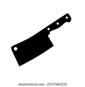 butcher knife icon vector with trendy design. knife icon
