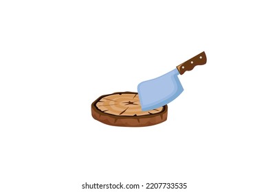 Butcher Knife Logo Design Inspiration