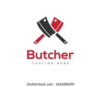 Butcher Logo Icon Design Vector